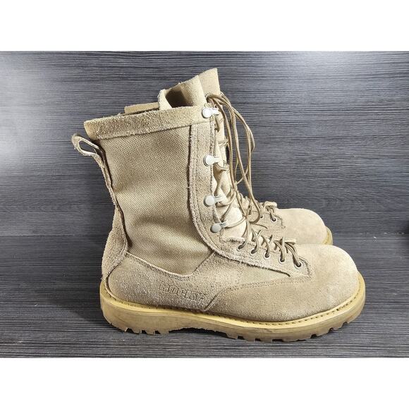 Rocky Outdoor Gear GoreTex COMBAT BOOTS 790G Desert Tan Military Men Size 11.5 R - Picture 2 of 9
